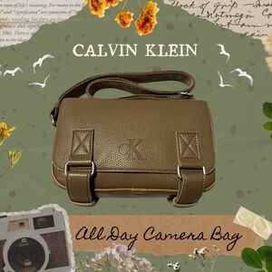 Calvin Klein Olive Messenger Bag